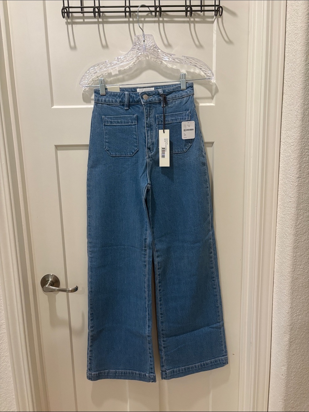 ROLLA'S Medium Blue Wide-Leg Jeans